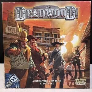 Deadwood -Board Game - Fantasy Flight Games & Dust Games (2011)-Wild West Theme